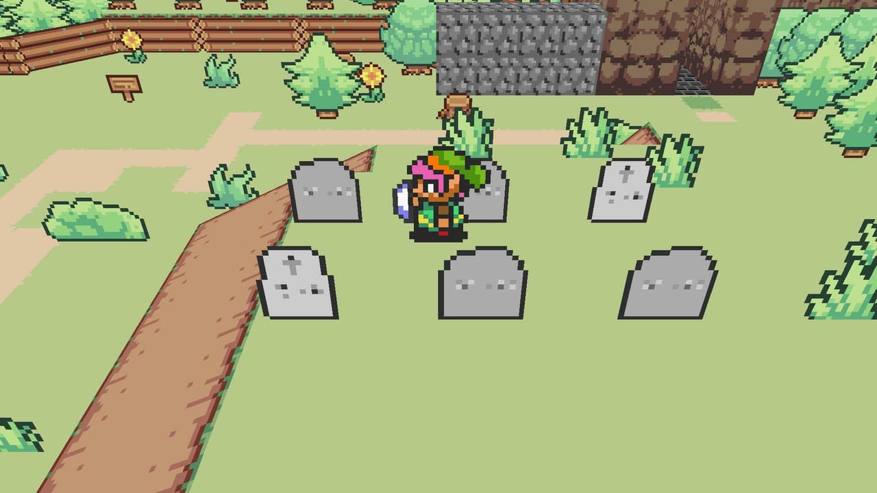 Paper Zelda RPG screenshot 3