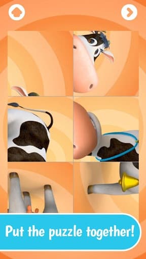 Farm Animals Puzzle by Dave and Ava screenshot 3