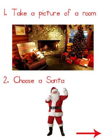 Santa was in my House! Catch Santa Camera screenshot 2