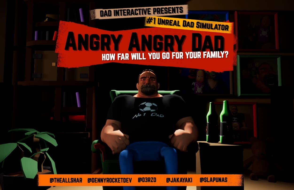 Angry Angry Dad screenshot 2