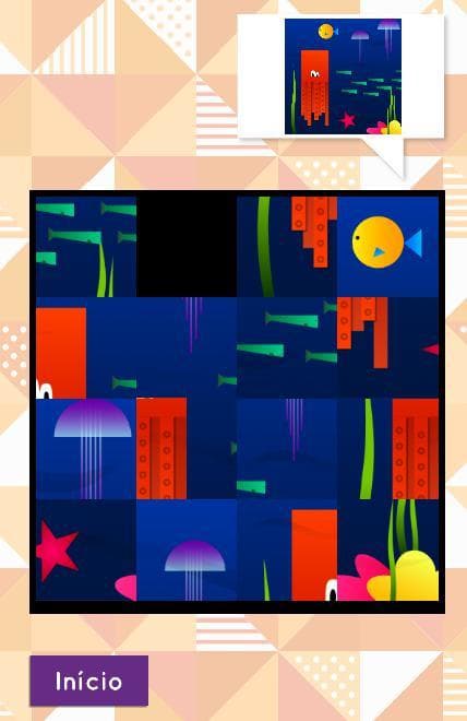 Bichométrico Fifteen Sliding Puzzle