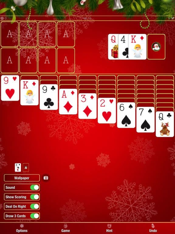 A Christmas Solitaire x2 screenshot 2
