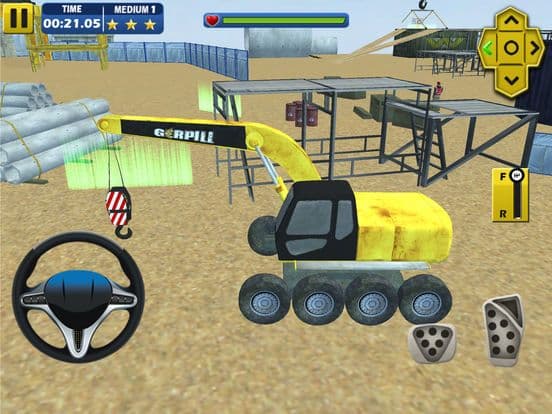 Hill Construction Contract: Truck Climb N Parking screenshot 4