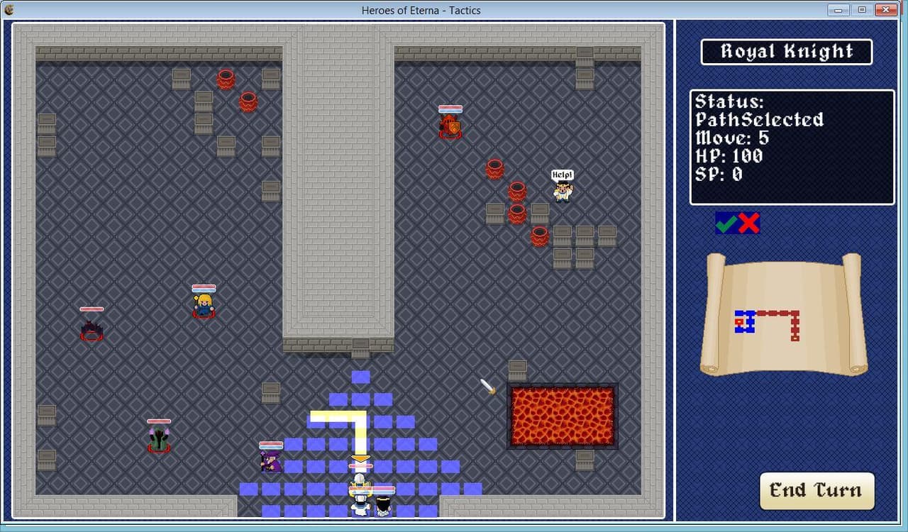 Heroes of Eterna - Tactics screenshot 3
