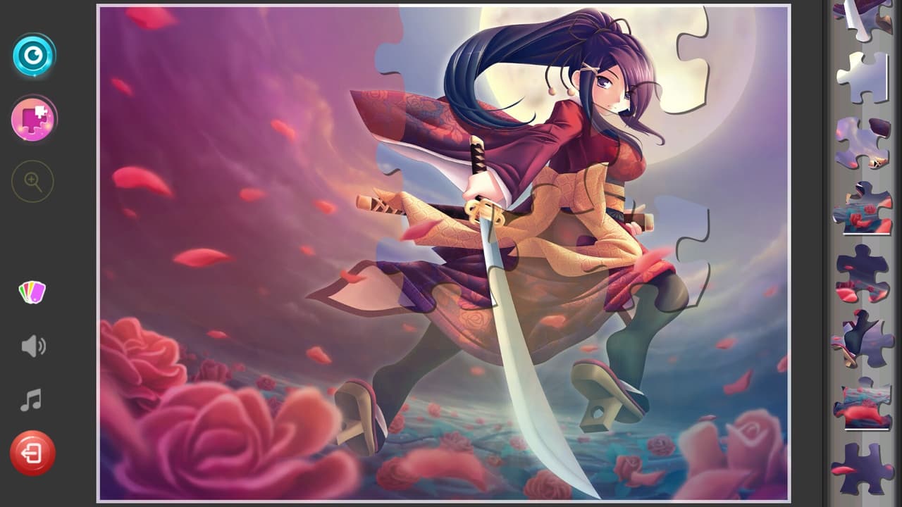 Anime Girls Jigsaw Puzzles (itch) screenshot 3
