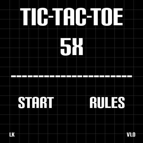 Tic-Tac-Toe 5x screenshot 2