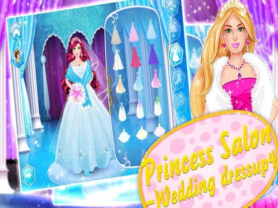 Princess Salon-Wedding dressup4 screenshot 5