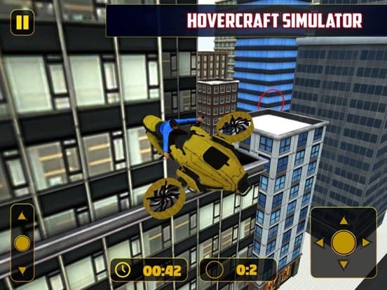 Hovercraft Flying Bike 3D screenshot 3