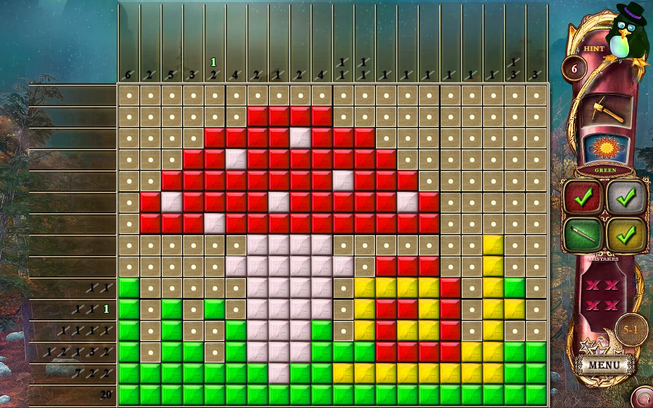 Fantasy Mosaics 14: Fourth Color screenshot 2