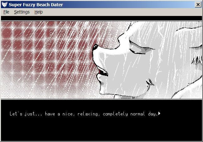Super Fuzzy Beach Dater Demo screenshot 5