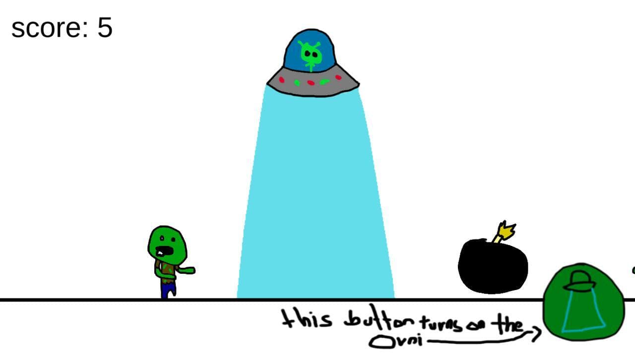 Zombi Friendly Alien Invation screenshot 3