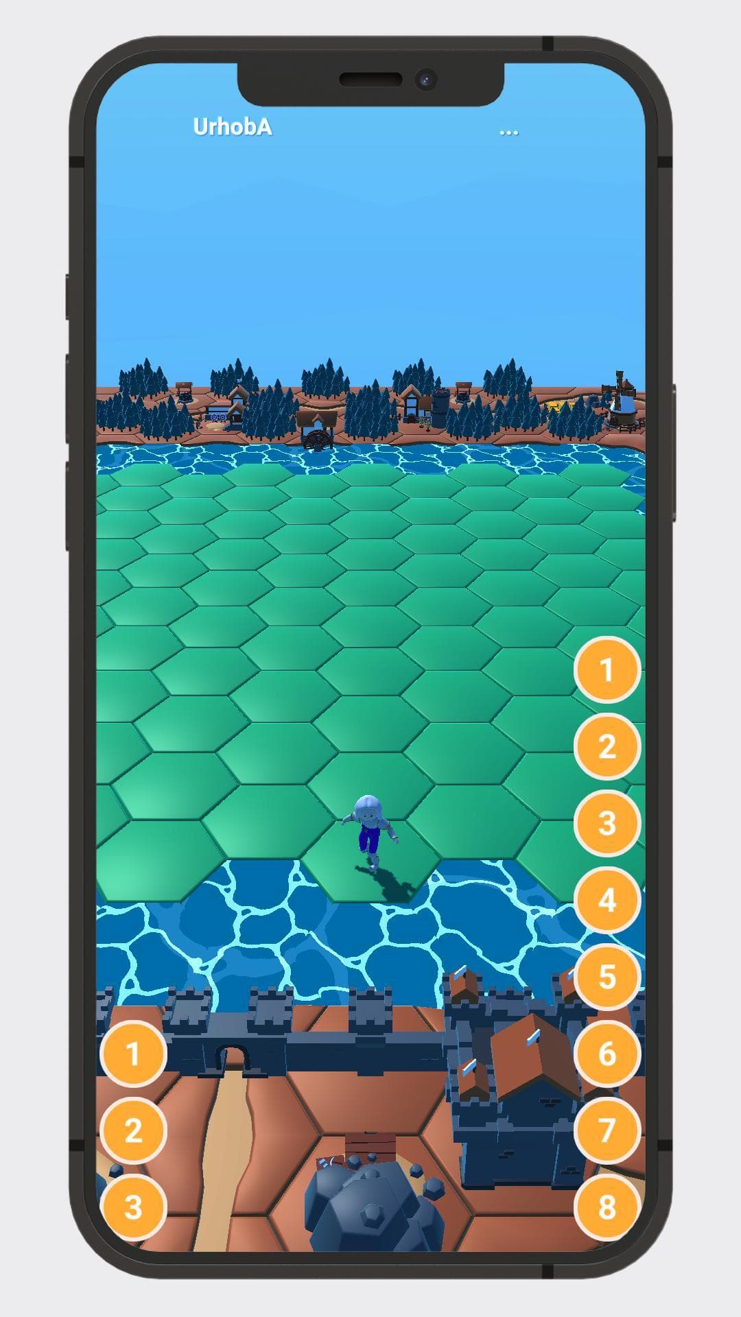 Hexa Fall screenshot 3