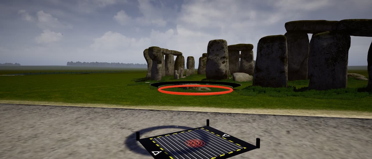 Infinadeck Stonehenge screenshot 2