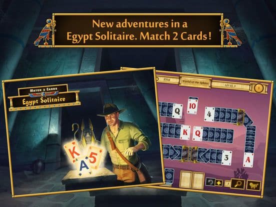 Egypt Solitaire. Match 2 Cards. Card Game screenshot 2