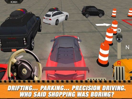 Futuristic City Car Parking Ga screenshot 3