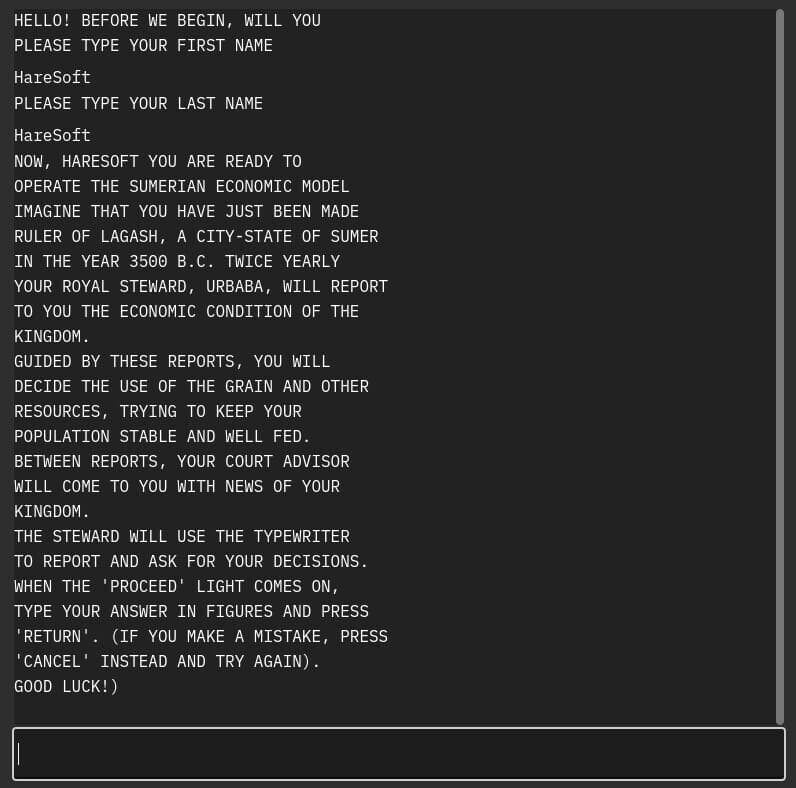 The Sumerian Game screenshot 2
