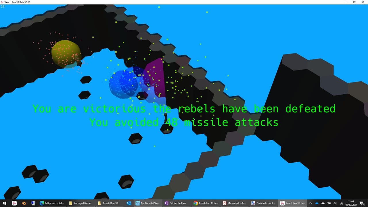 Trench Run 3D screenshot 3