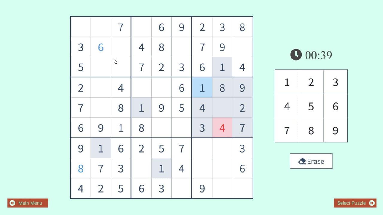 Sudoku Free (630 Boards) screenshot 3