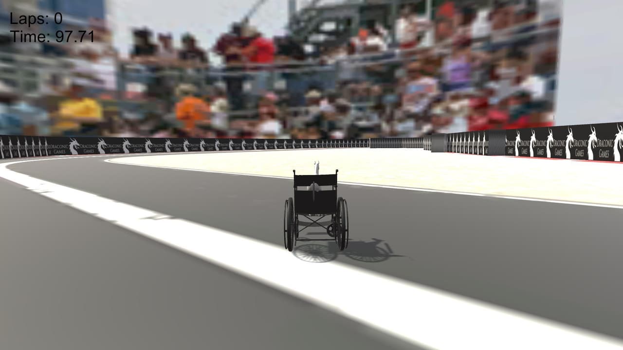 Wheelchair Horse Racer screenshot 3
