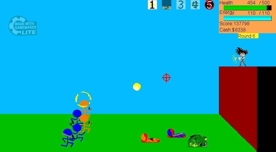 Badass Defense Game: Dragon Ball Z Edition screenshot 3