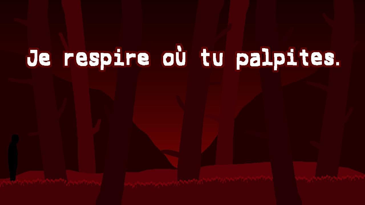 Je respire où tu palpites