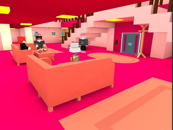 Pink Princess House Craft Game