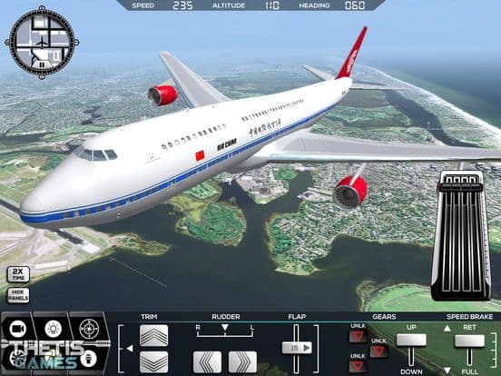 Flight Simulator FlyWings 2014 HD screenshot 2