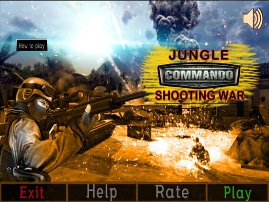 jungle commando Shooter War screenshot 2