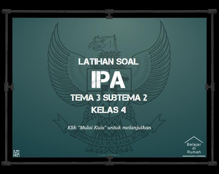 Latihan Soal Kelas 4 - IPA - Tema 3 Subtema 2