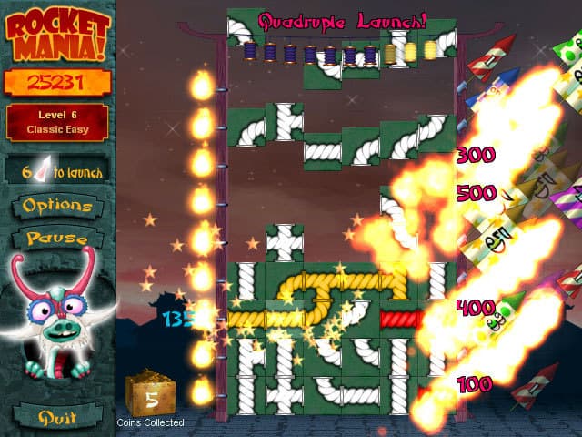 Rocket Mania Deluxe screenshot 3