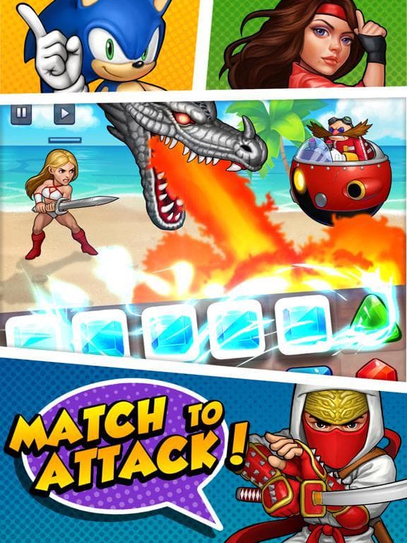 SEGA Heroes: Puzzle RPG Quest screenshot 4