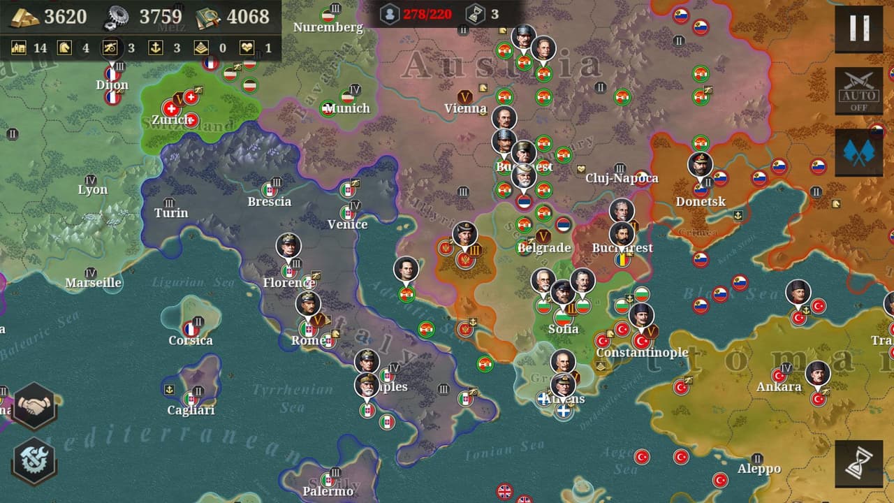 歐陸戰爭6:1914 screenshot 2