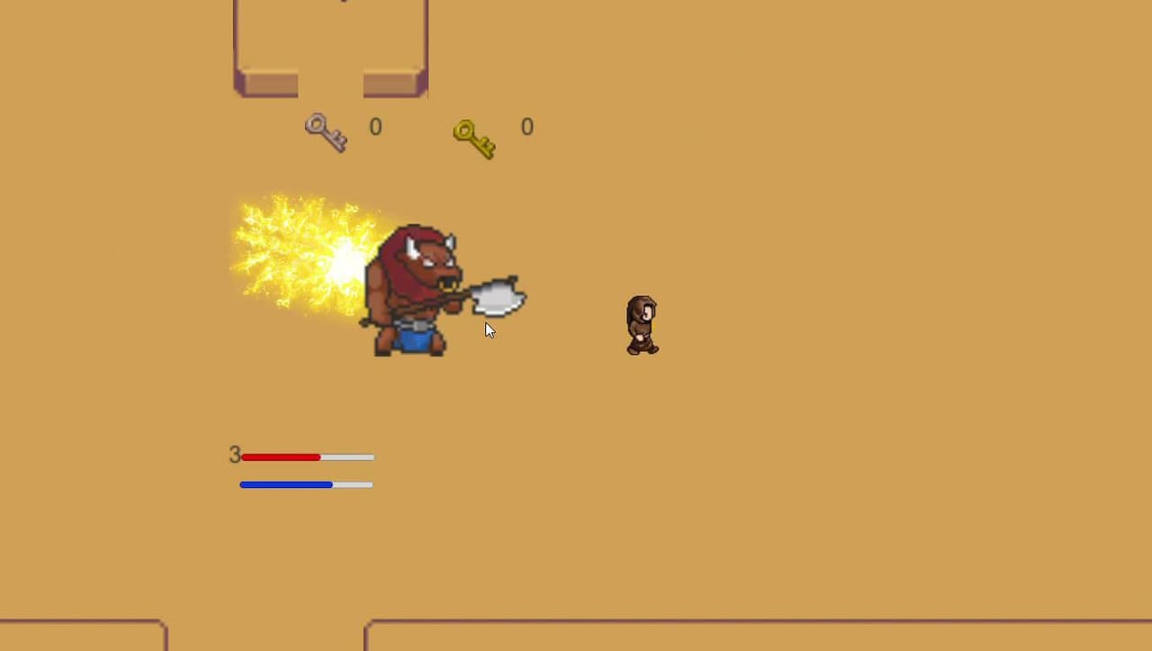 2D Desert Town