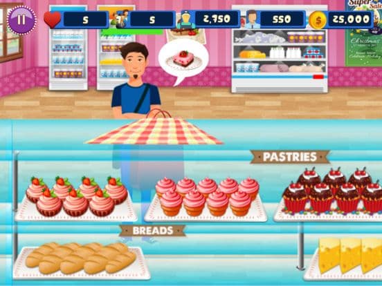 Sweet Bakery Cake Shop Cashier screenshot 4