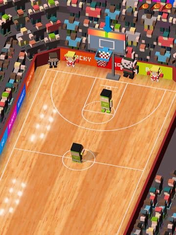 Blocky Basketball - Endless Arcade Dunks and Slam Madness 2016 Edition screenshot 3