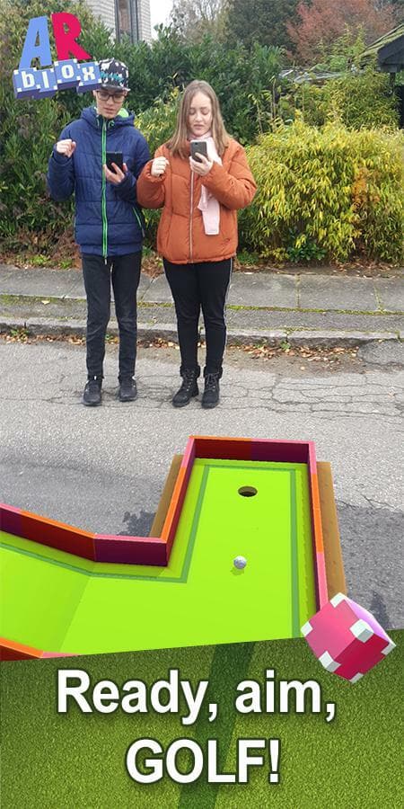 AR Pocket Golf King: Friendly Multiplayer screenshot 3