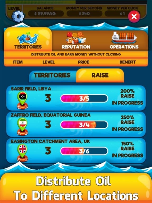 Oil Tycoon 2 -Gold Clicker Inc screenshot 3