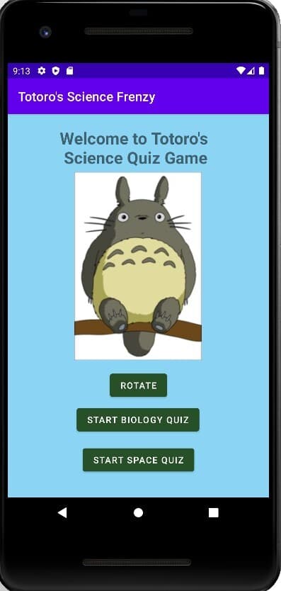 Totoros Science Frenzy screenshot 2