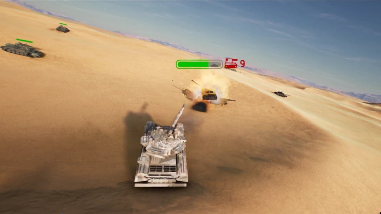 T90 Tank Battle Simulator in VR screenshot 3