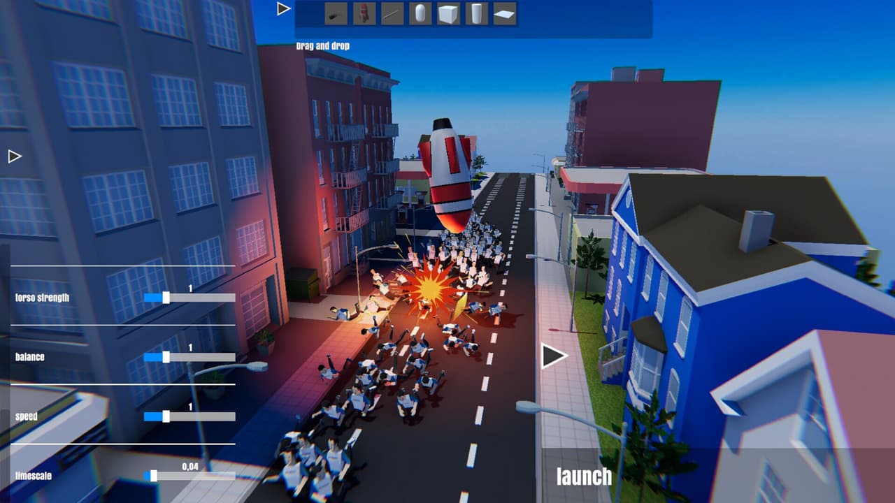 Chat Ragdoll Racing screenshot 3