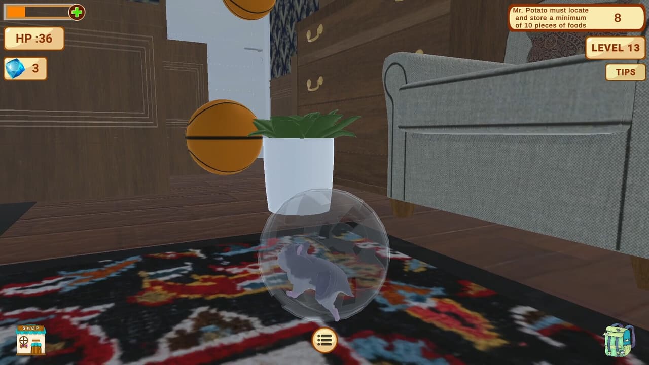 Hamsterball: Potatos Great Escape