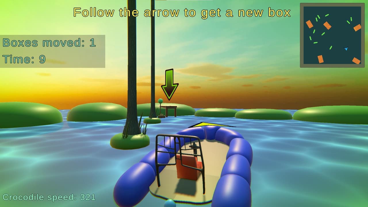 Crocodile lake screenshot 2