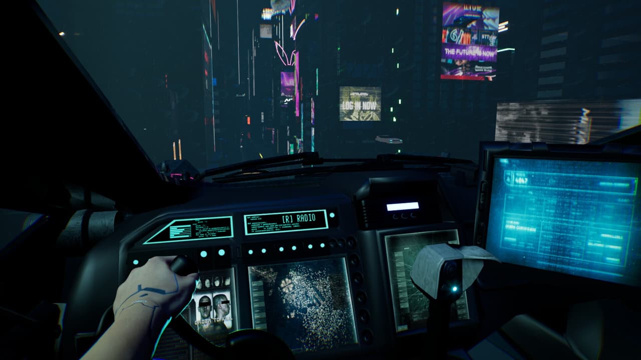 Cyber Space Driver screenshot 3