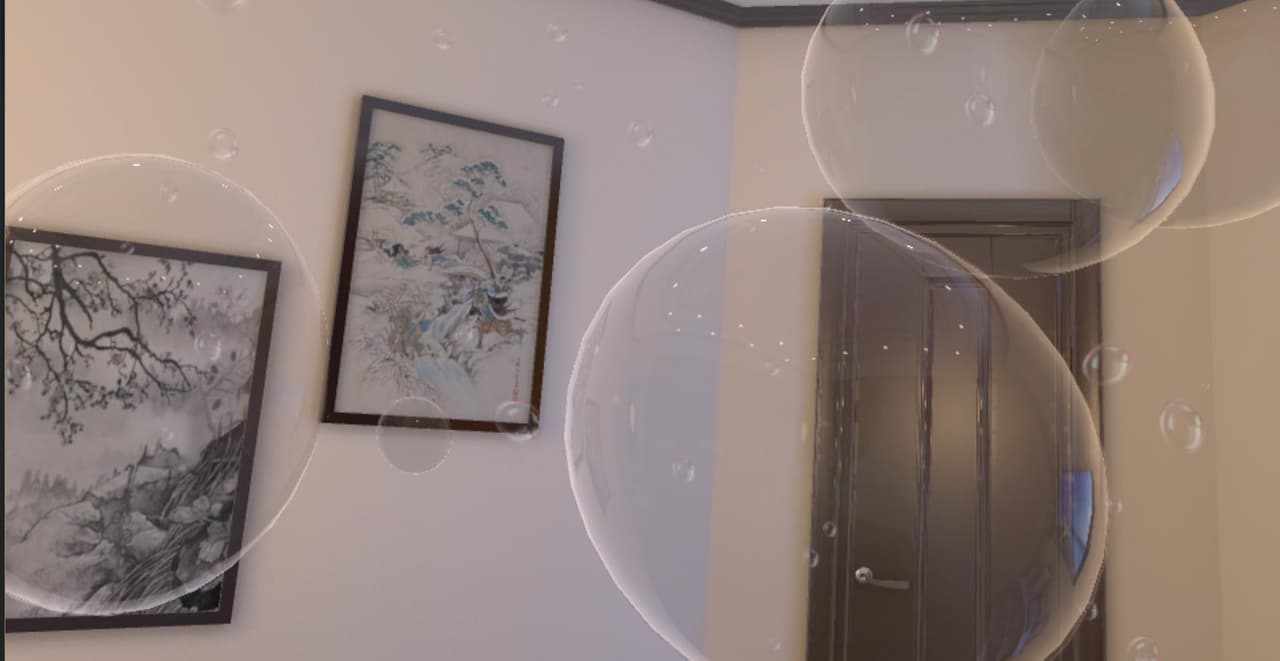 Bubbles on the Moon (SteamVR)