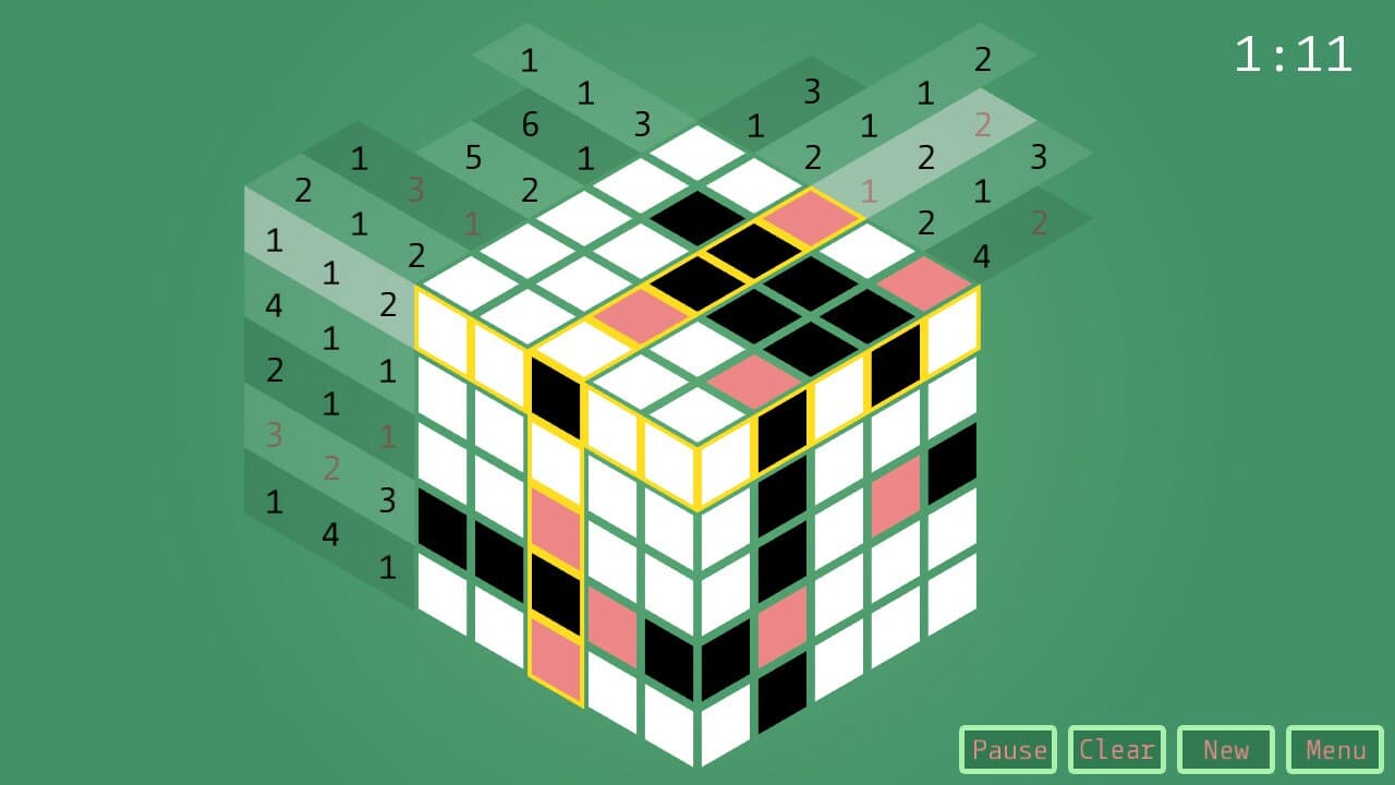 Isometric Nonogram screenshot 2