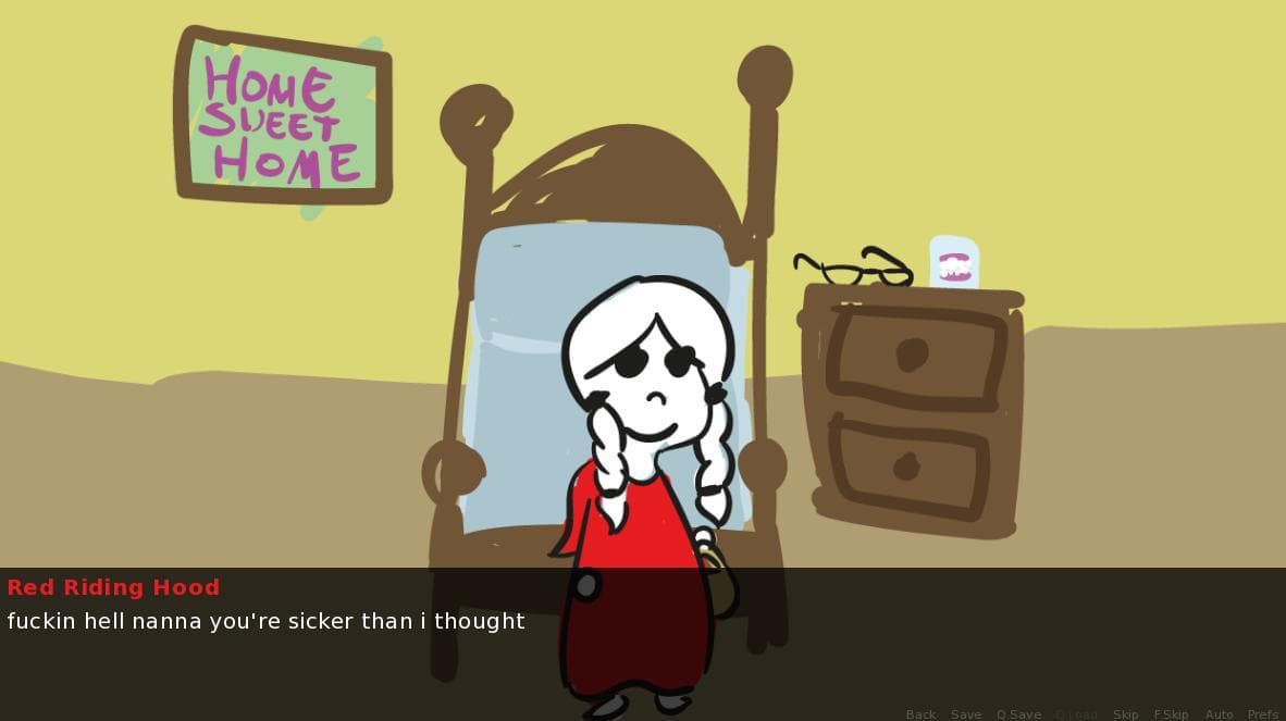 basic bitch red riding hood screenshot 4
