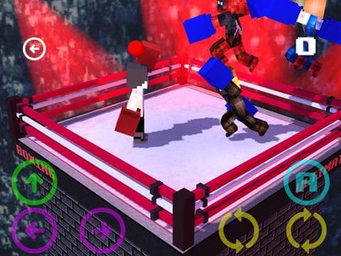 Blocky Boxing Match 3D - Endless Hunter Survival Craft Game (Free Edition) screenshot 5