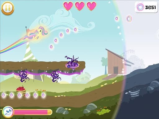 My Little Pony Rainbow Runners screenshot 2