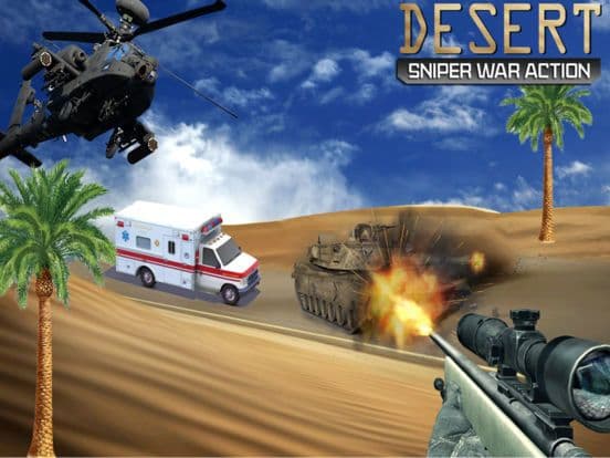 Desert Sniper War Action screenshot 5