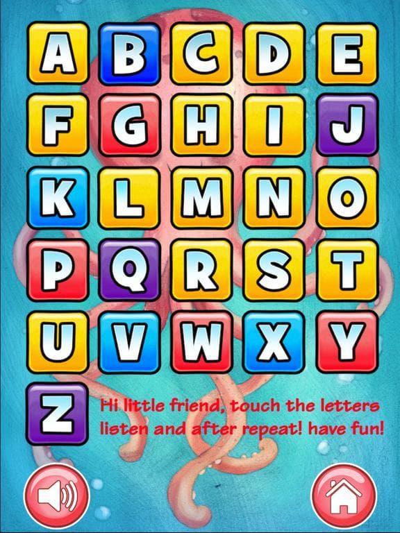 Octopus ABC For Kids screenshot 3